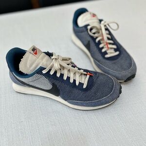Nike Tail Wind Blue and White Men's Sneakers